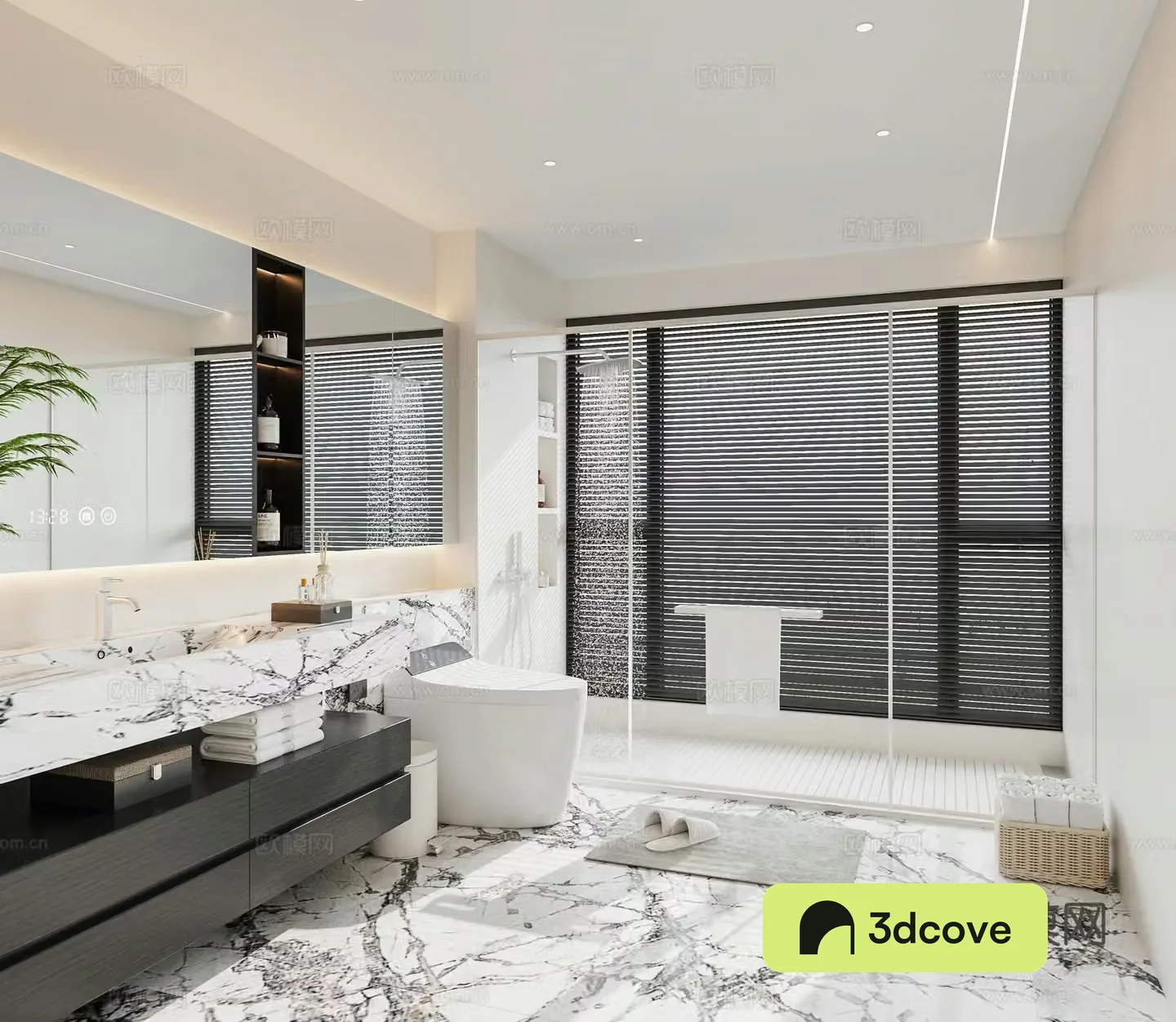 Modern bathroom