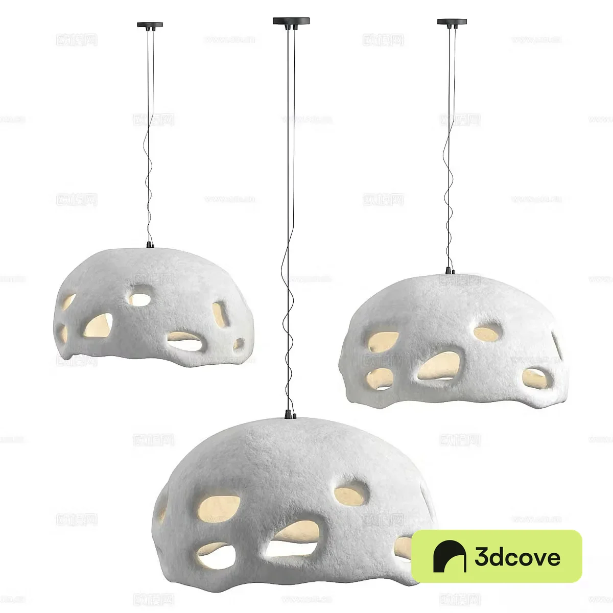 Wasabi Decorative Chandelier 3D Model