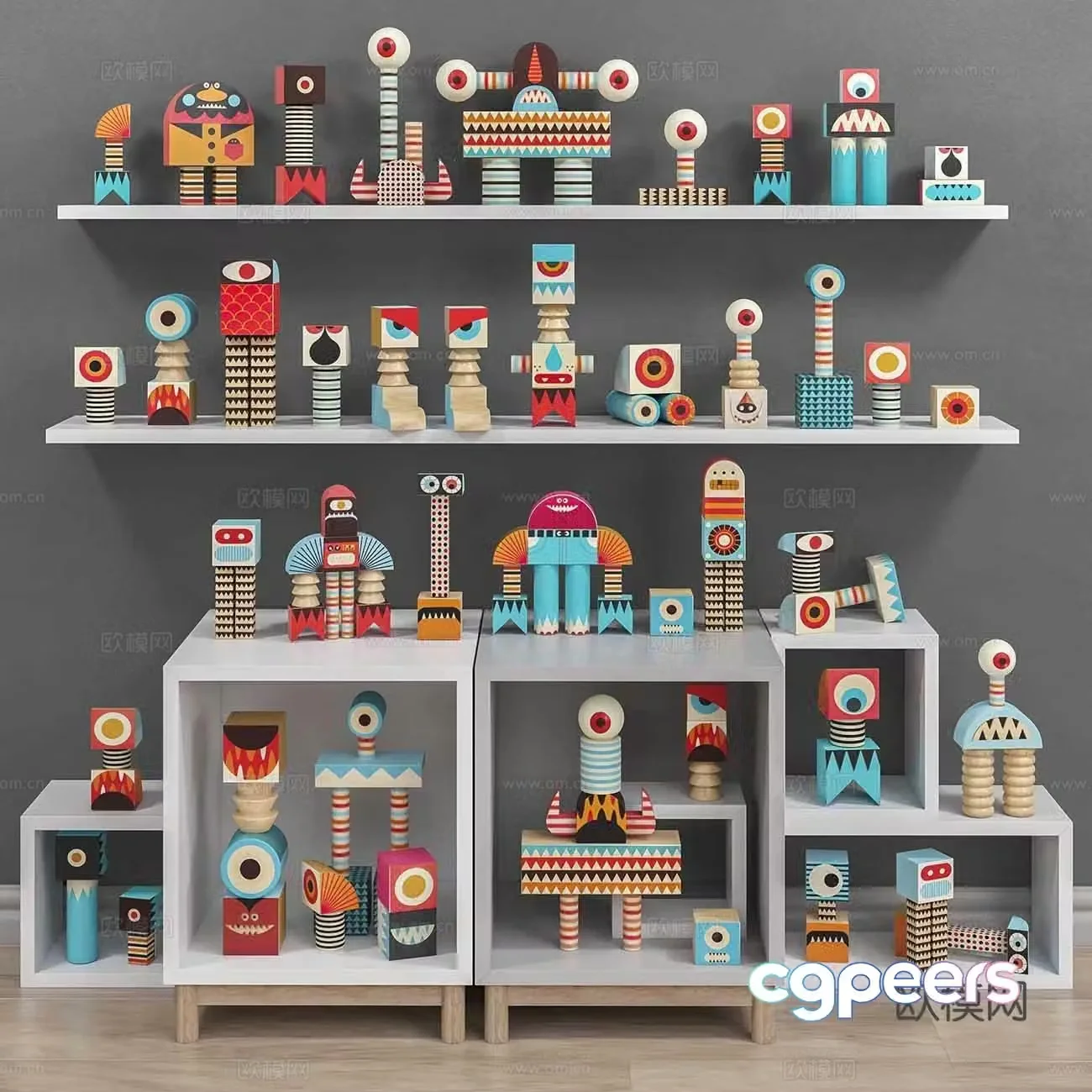 Children’s toys 3d model