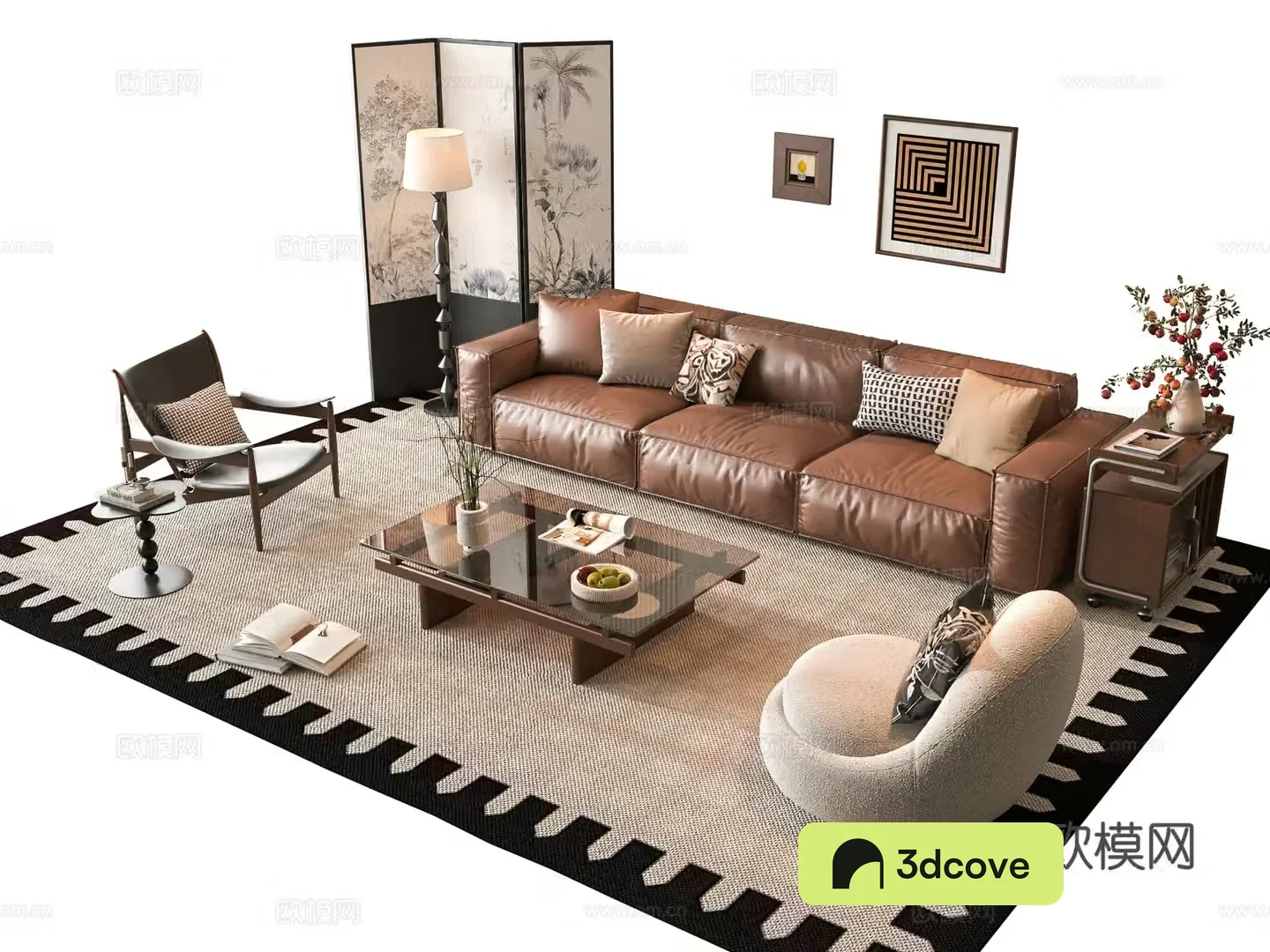 French sofa combination