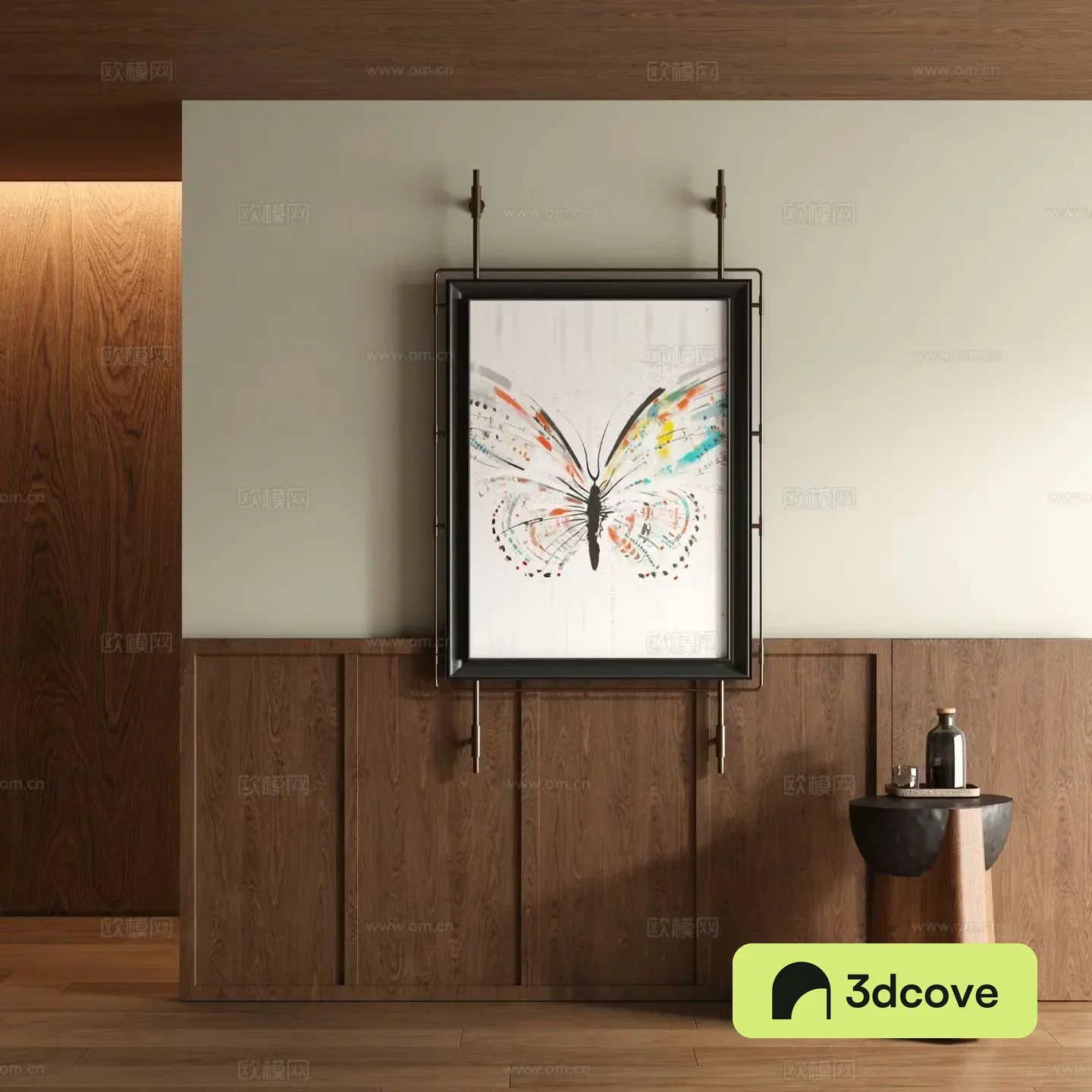 New Chinese style butterfly painting decorative painting
