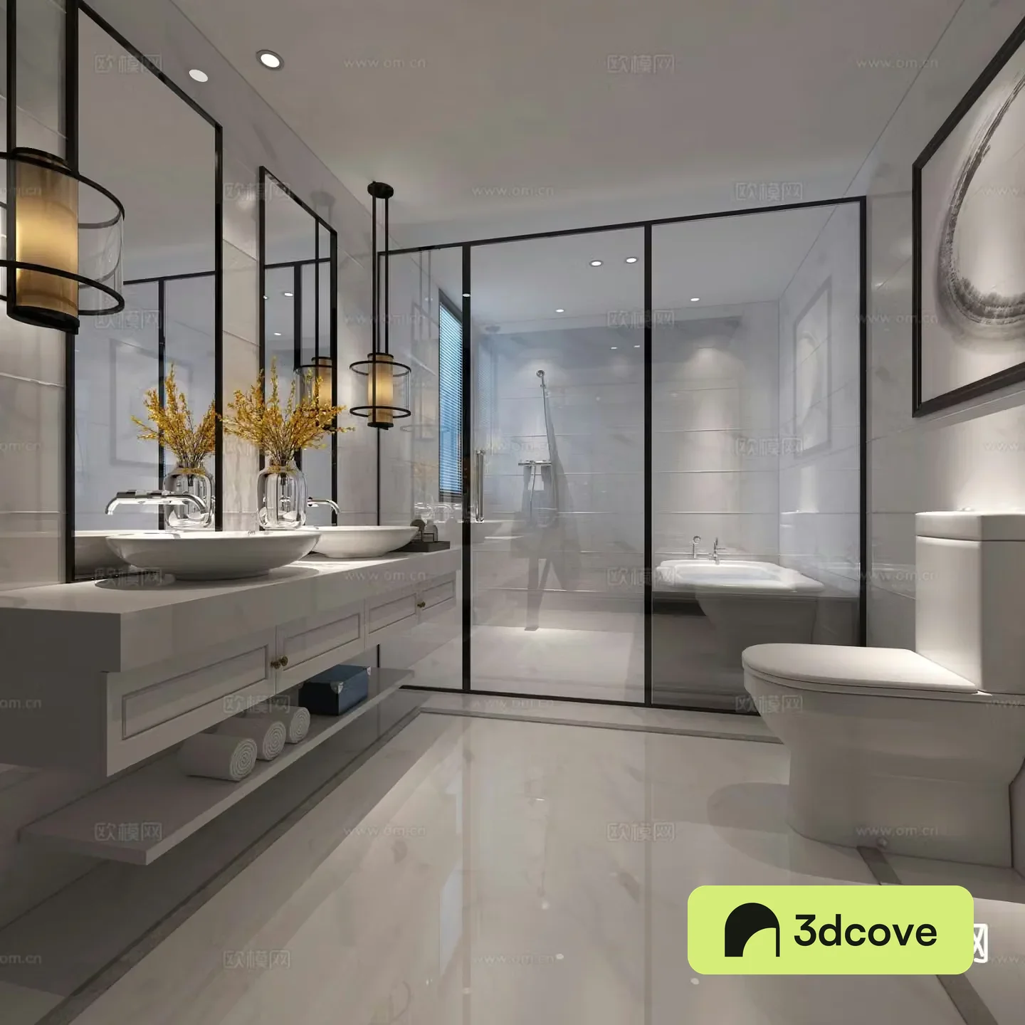 Modern bathroom