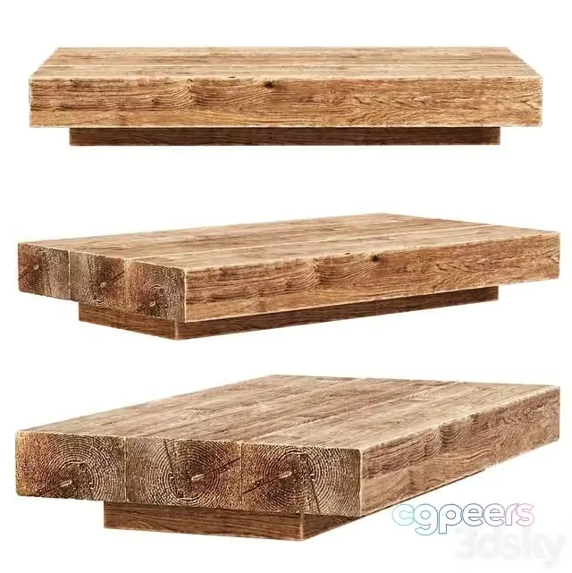3ds Max Free – Jack Wooden Coffee Table