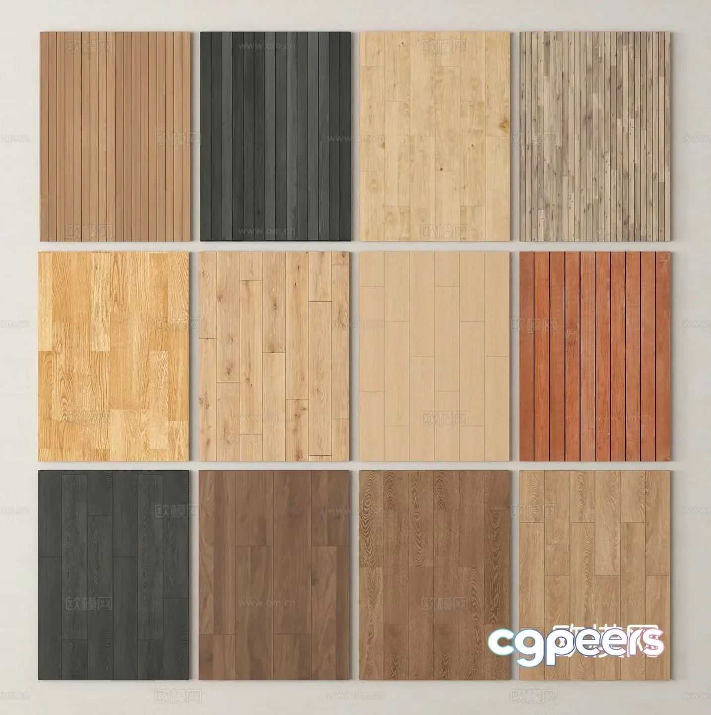 Floor Wood Floor 3d Model
