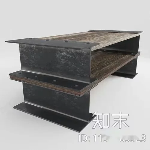 Metal Table 3D Model – 20416 – VRAY Render
