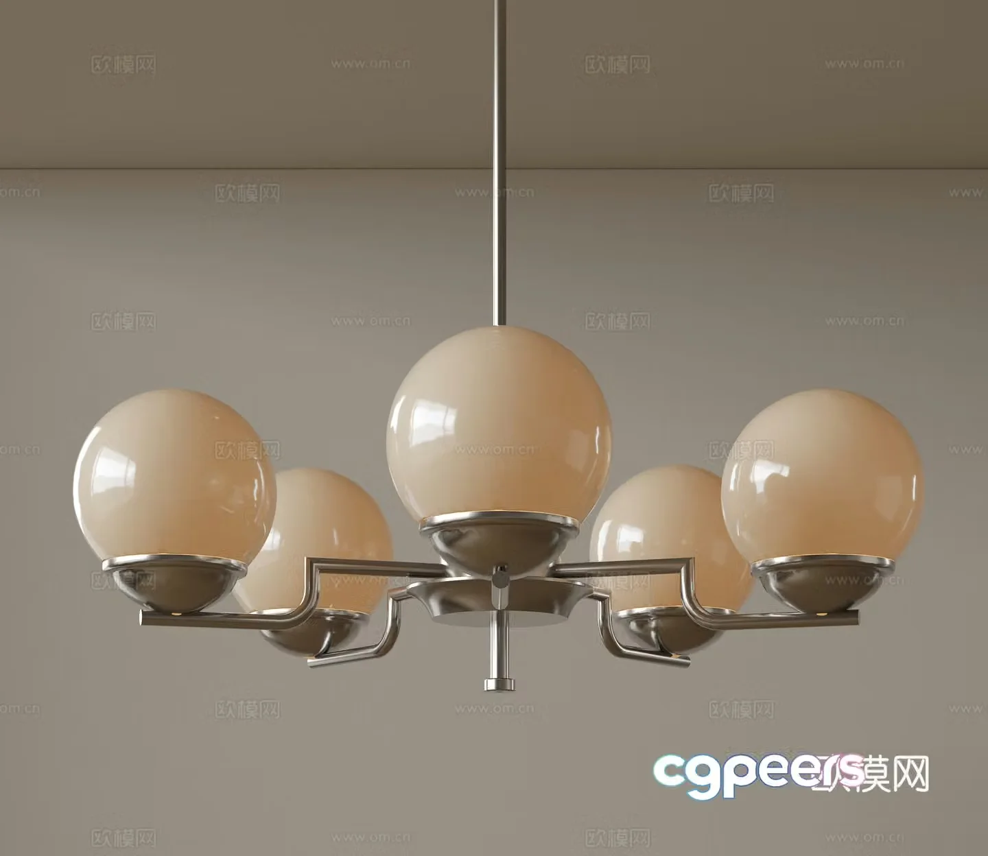 Modern medieval style chandelier Minimalist cream style chandelier Nordic simple chandelier Restaurant chandelier American 3D model