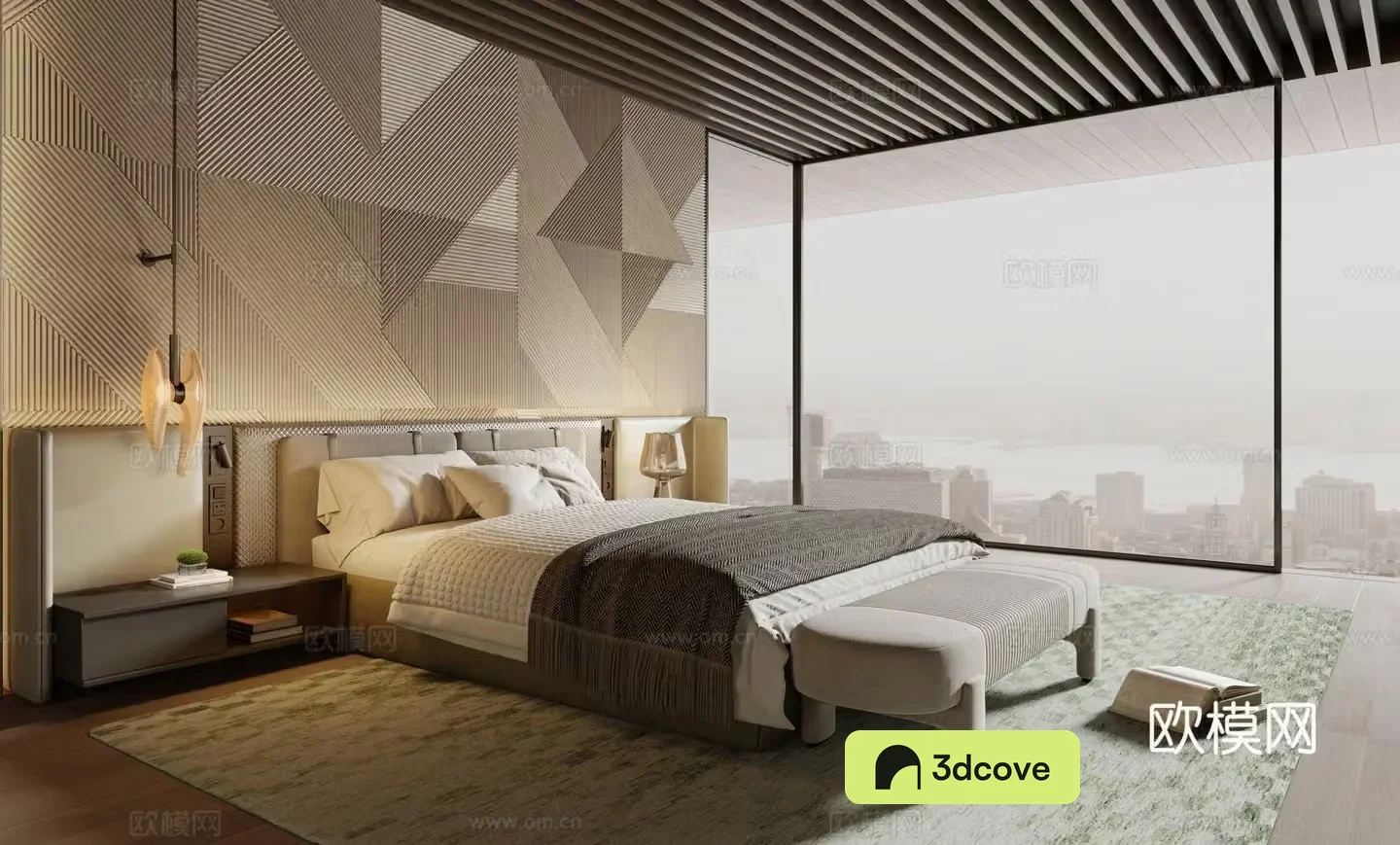 Italian double bed