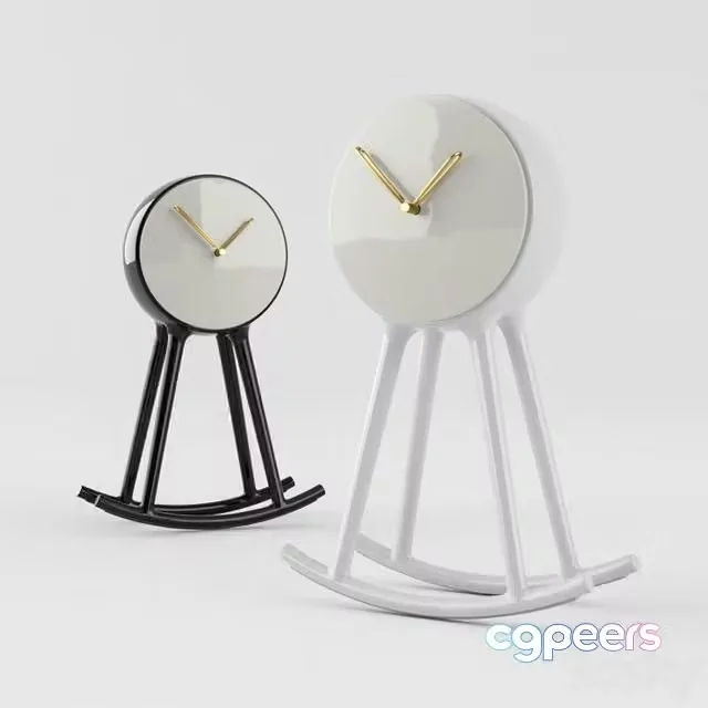 3ds Max Free – Infinity Clock by Nika Zupanc