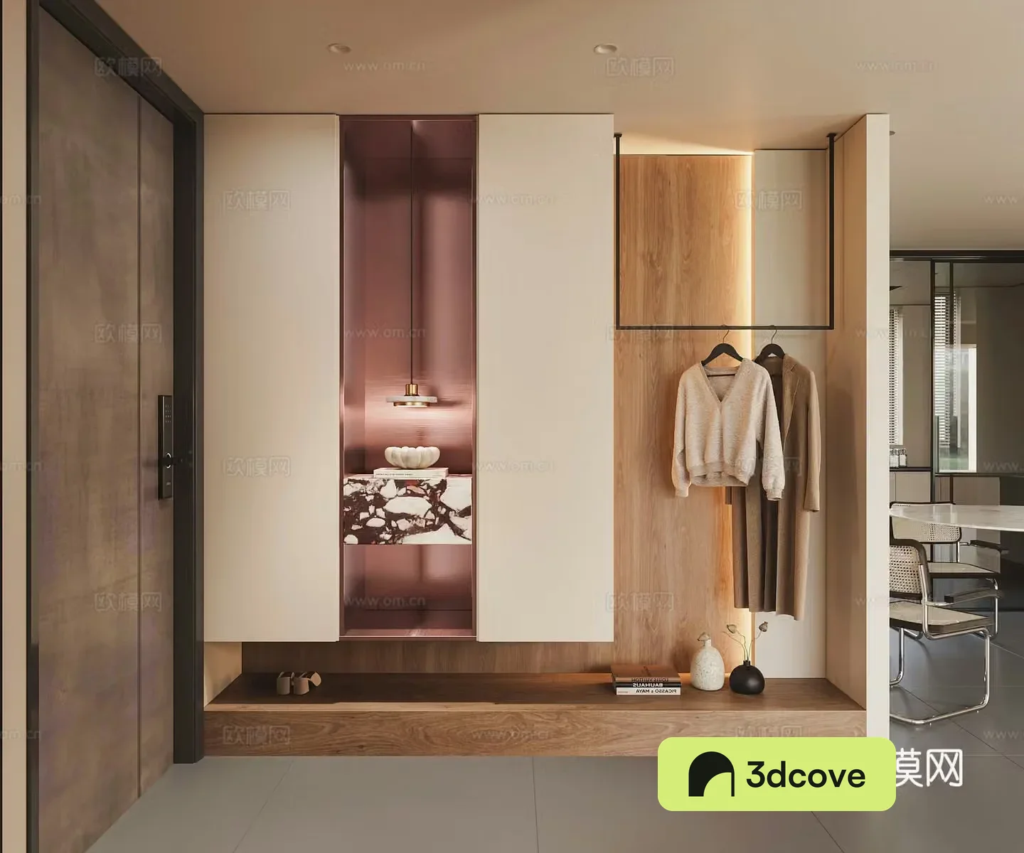 Modern Cream Style Entrance