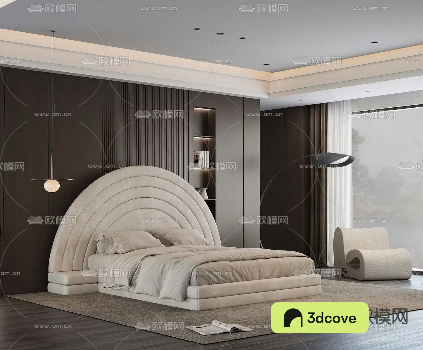 Italian double bed
