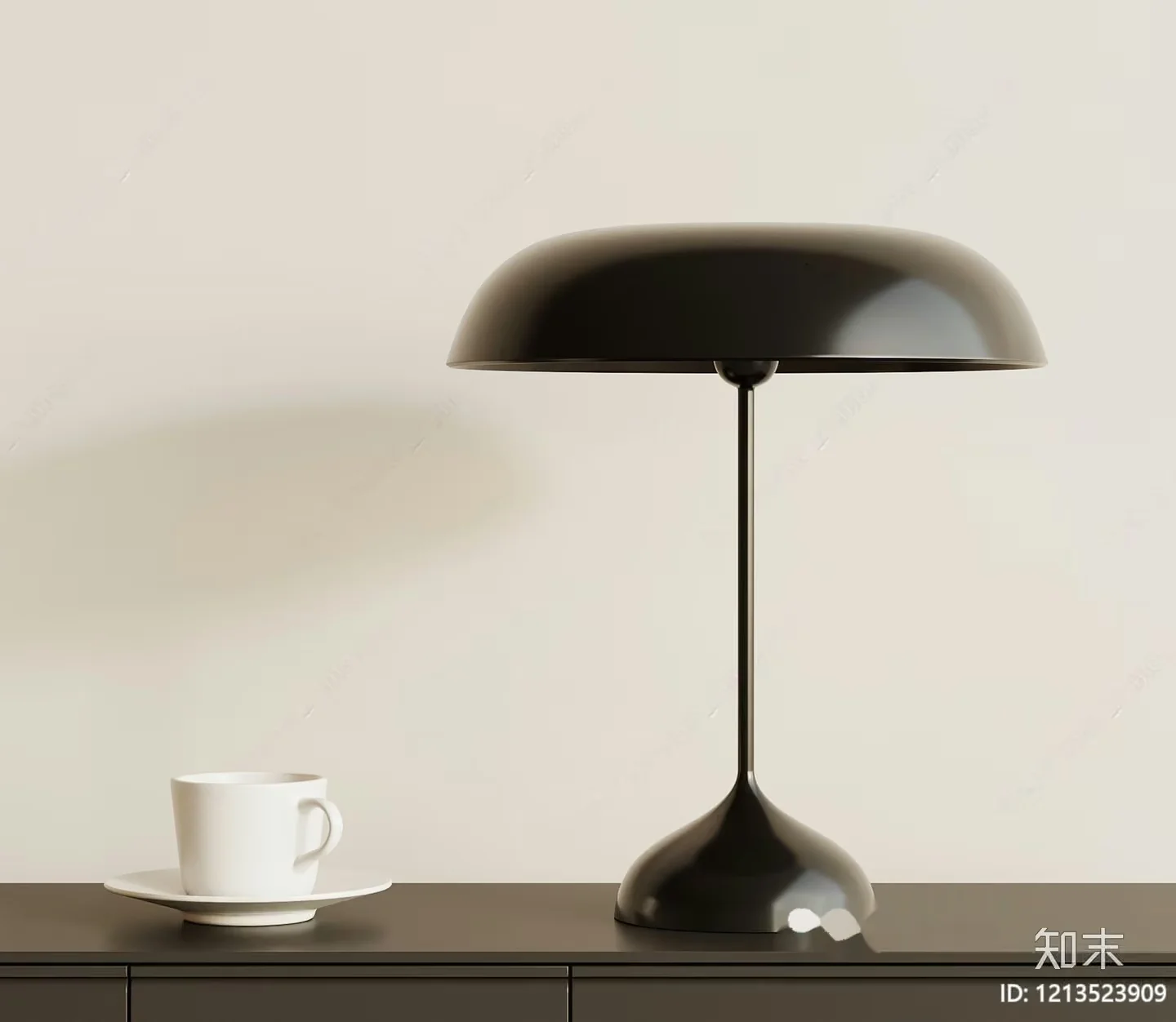 Modern Office Desk Lamp 3D Model – 3928 – VRAY Render