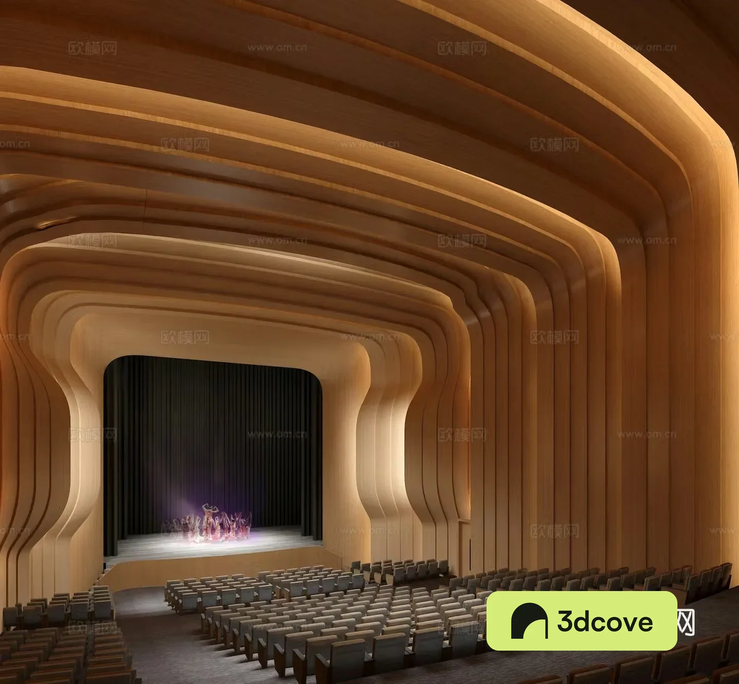 Modern lecture hall