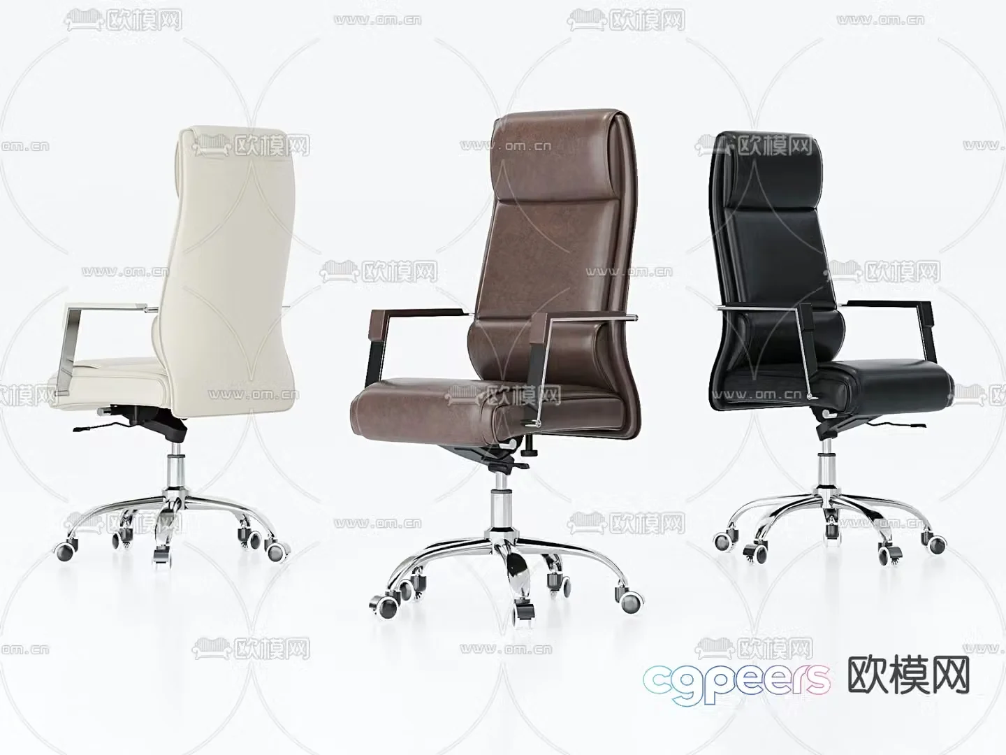 Office chair executive chair boss chair 3d model