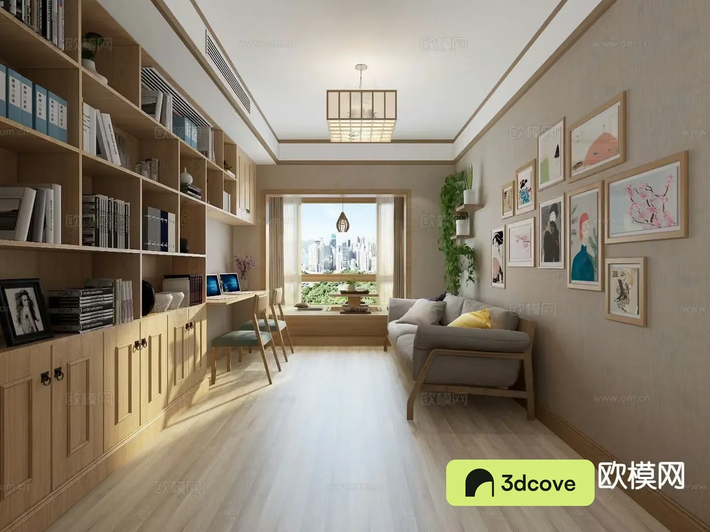 Japanese study room