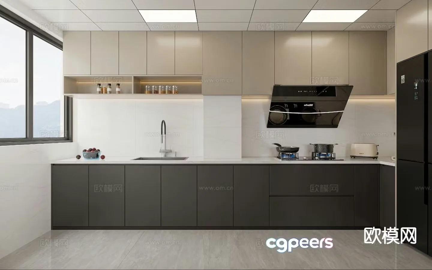 Italian kitchen 3d model