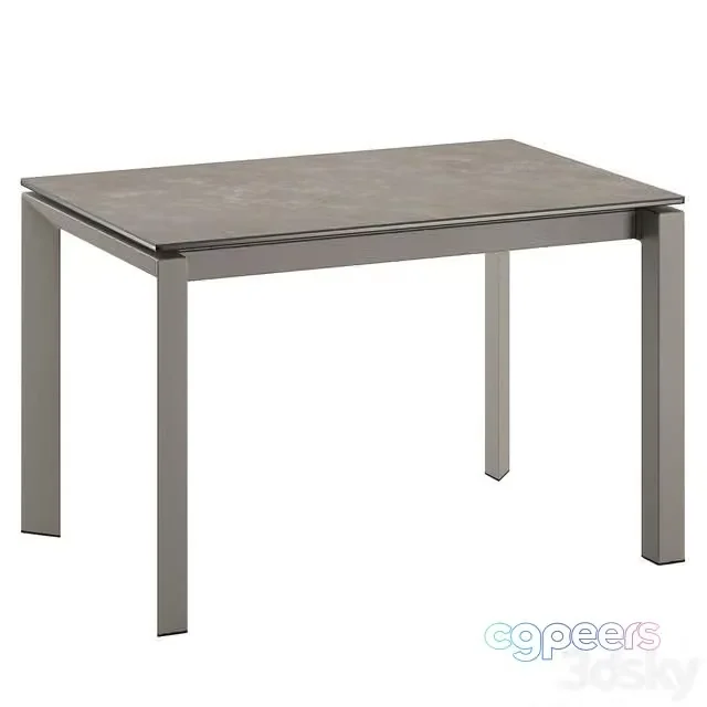 3ds Max Free – Table MARIO 120 LATTE CER