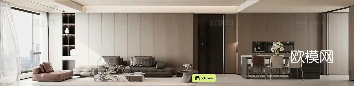 Modern Italian dining room