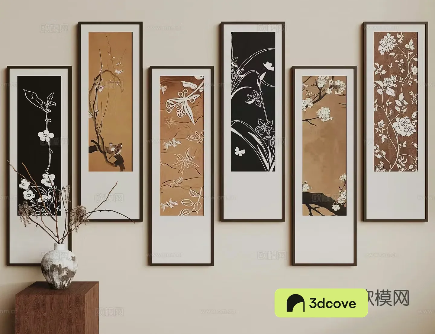 Medieval style decorative painting art painting hanging painting