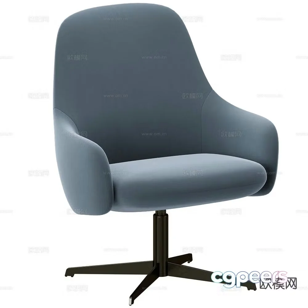 Innova modern chair lounge chair 3d model
