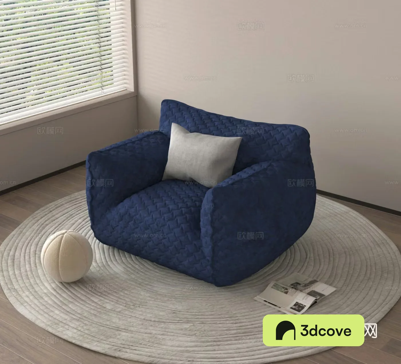 Lazy sofa casual sofa
