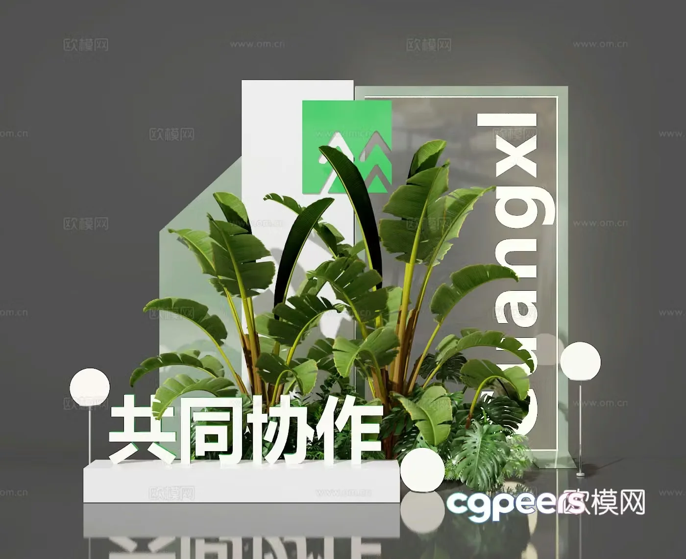Plant beauty 3D model