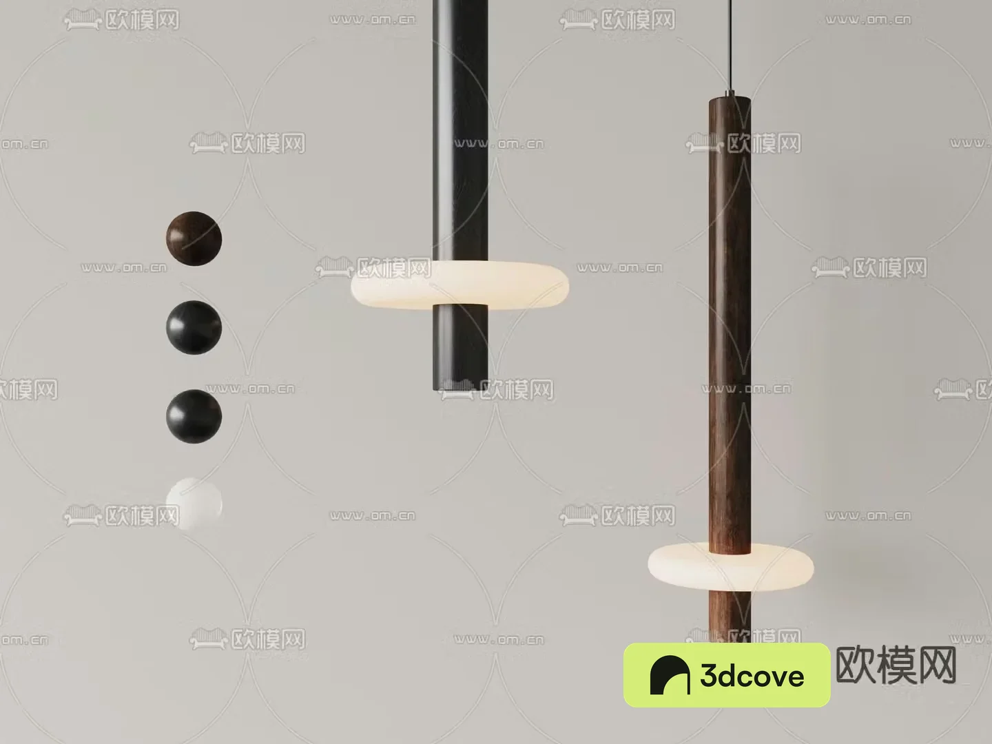 Simple small chandelier