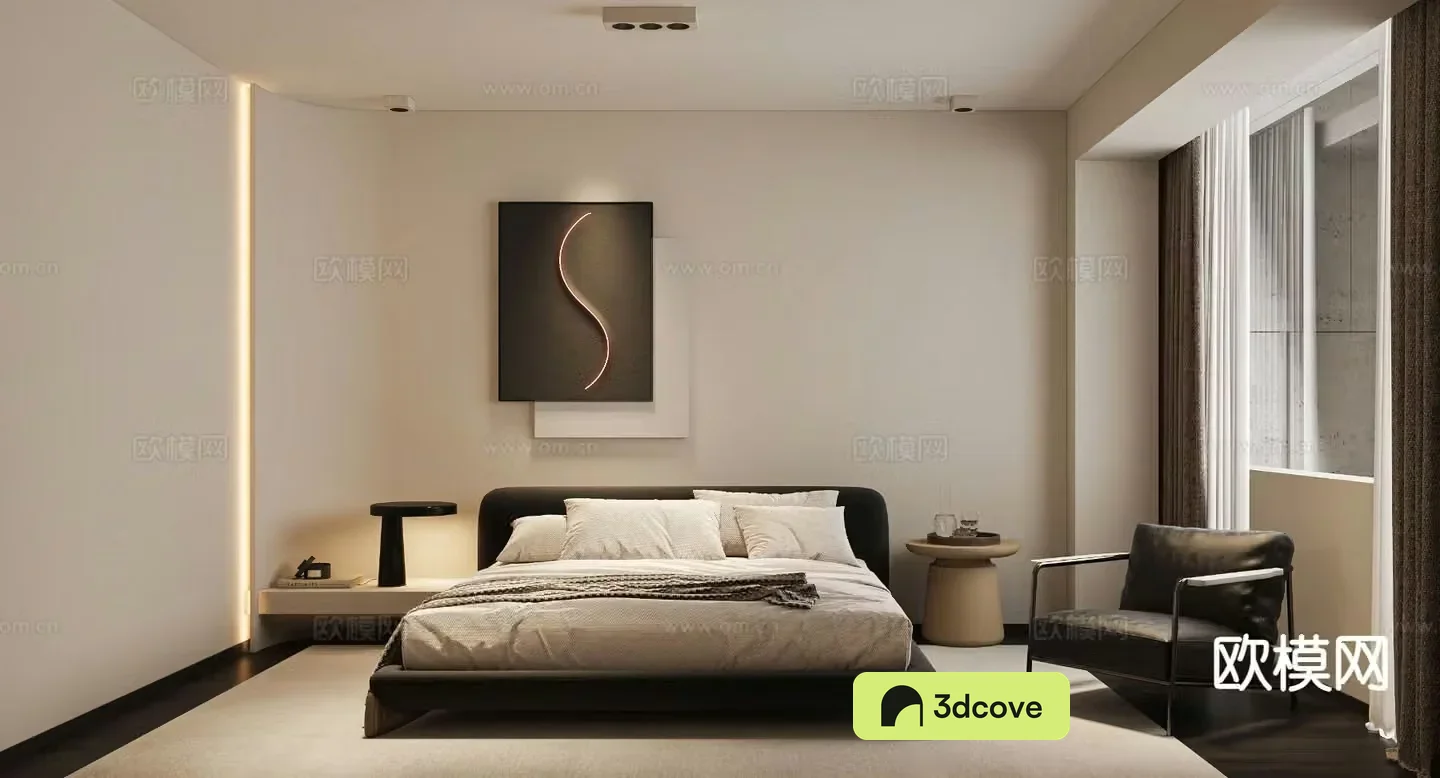 Modern bedroom master bedroom