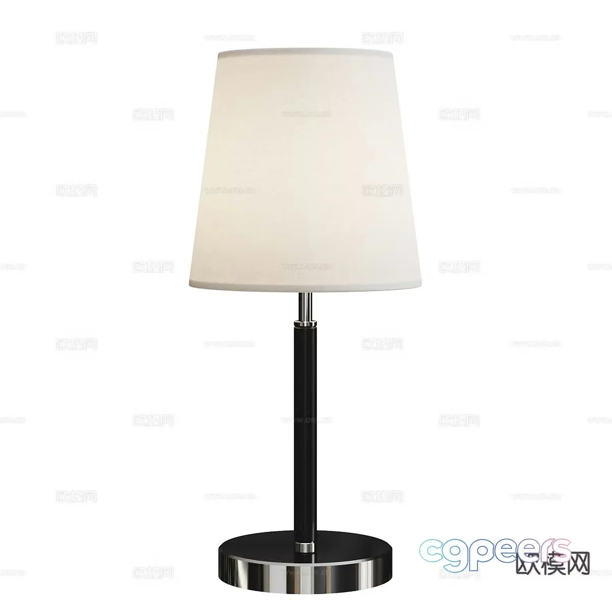 Modern desk lamp 3d model