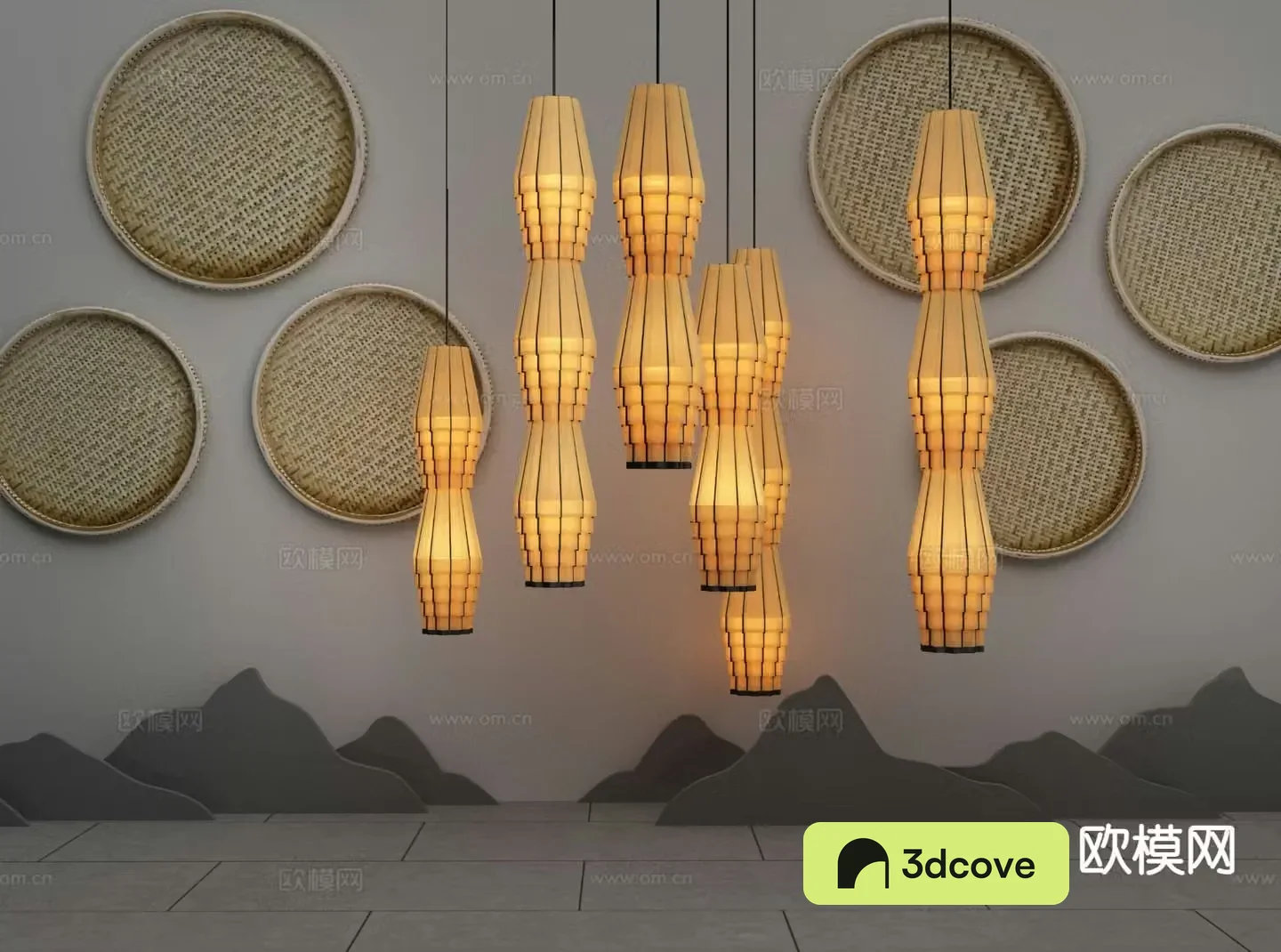 New Chinese style chandelier