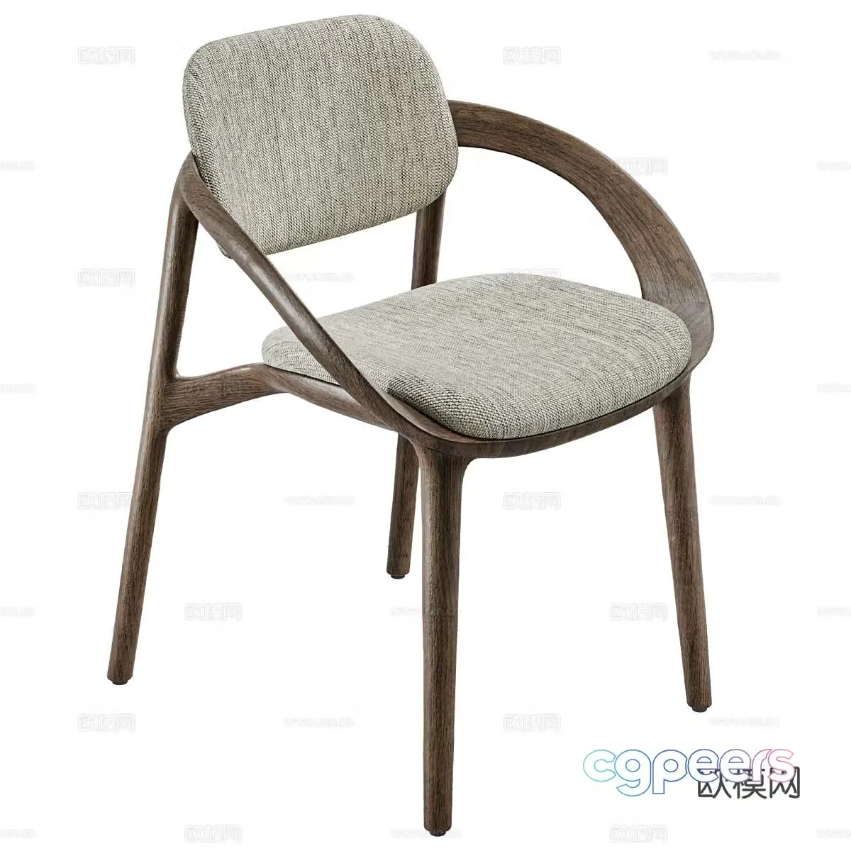 Dining chair 3d model