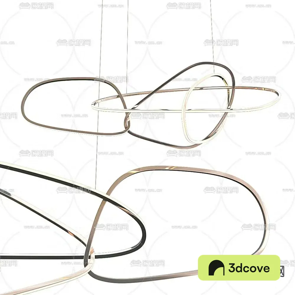 FLOS ring chandelier