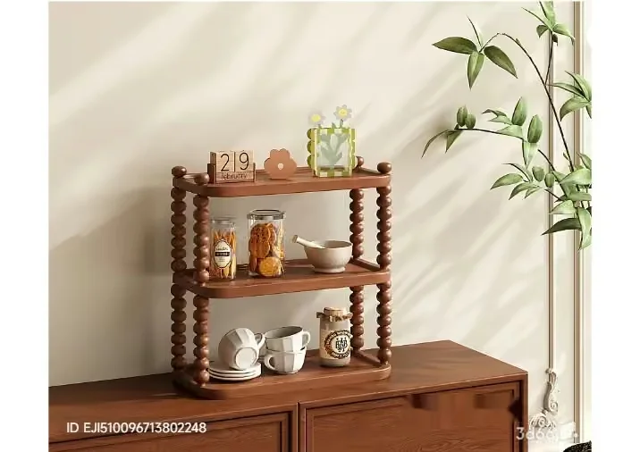 A Wooden Shelf 3D Model – 7792 – VRAY Render