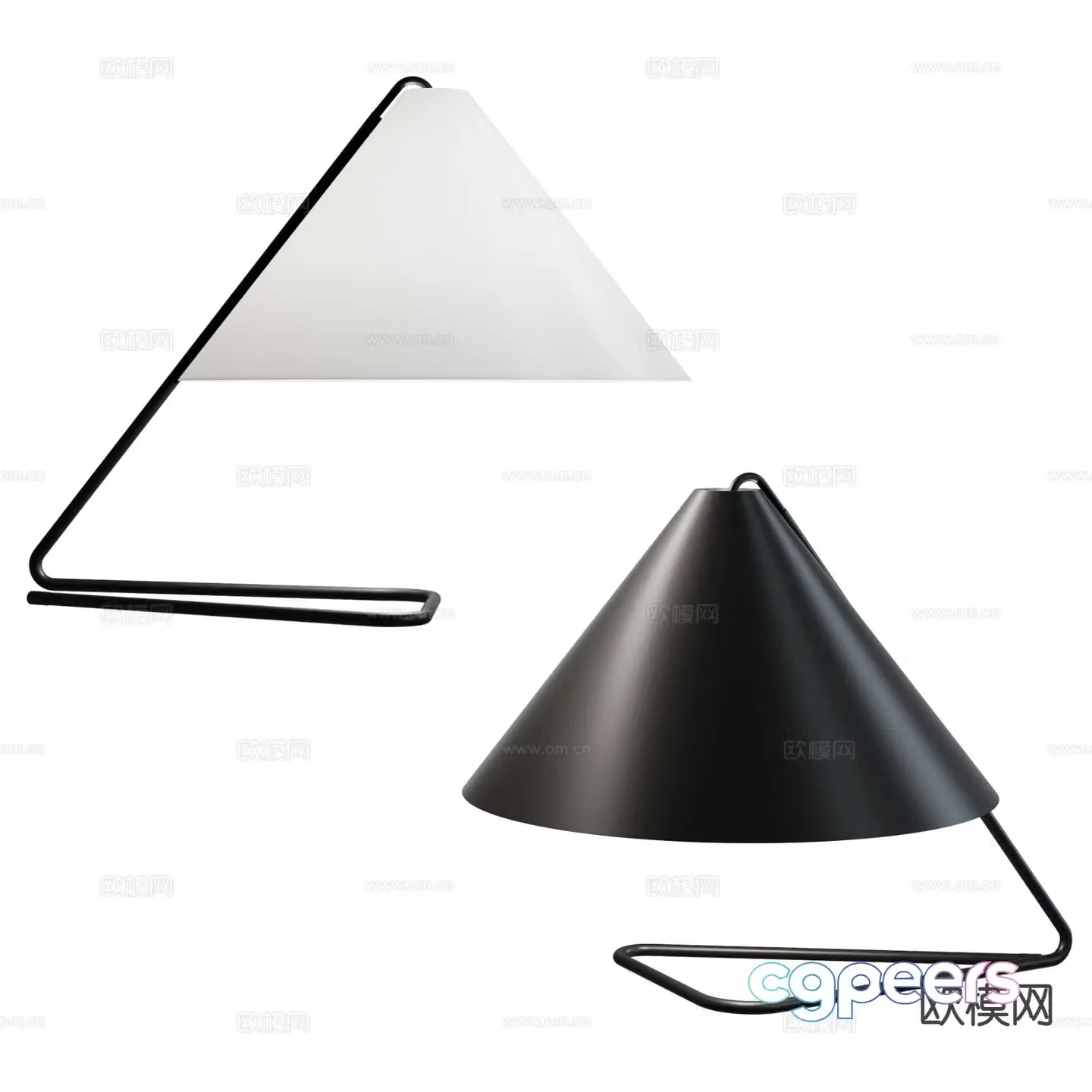 desk lamp 3d model