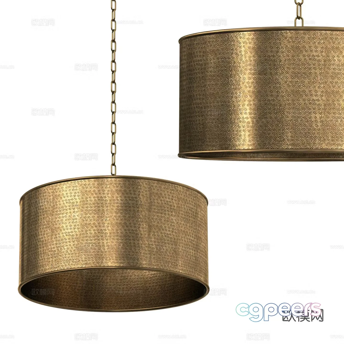 Classical chandeliers art chandeliers metal chandeliers iron chandeliers industrial chandeliers bedside chandeliers 3D model