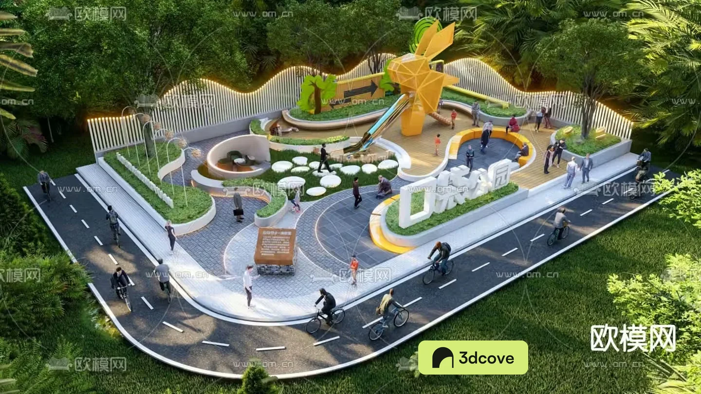 Pocket Park Corner Community Park