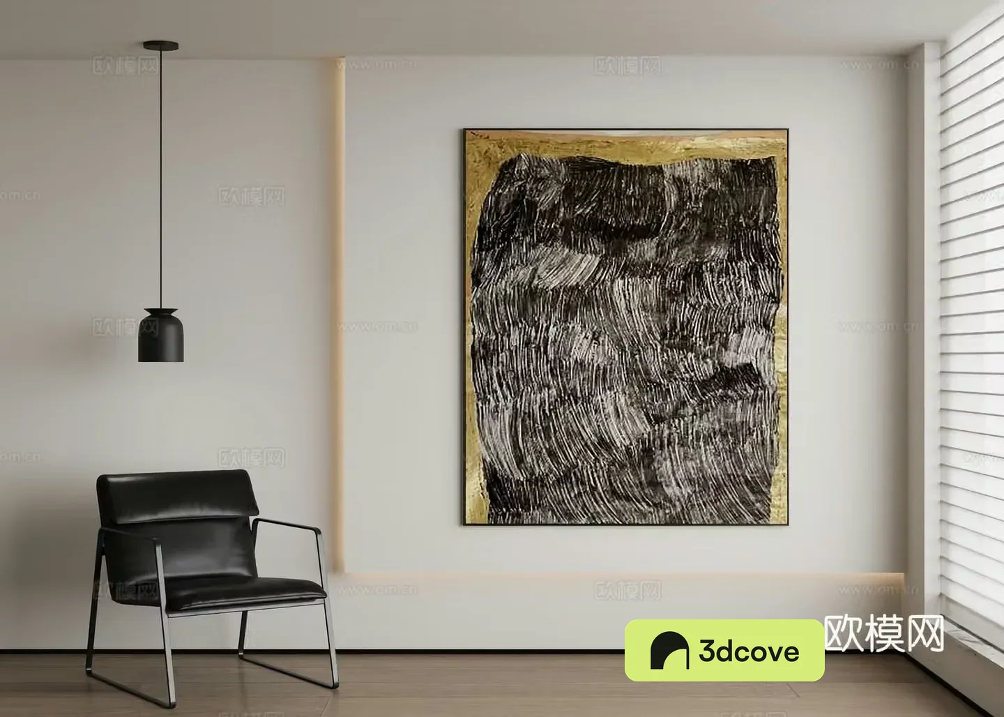Modern abstract painting decorative painting