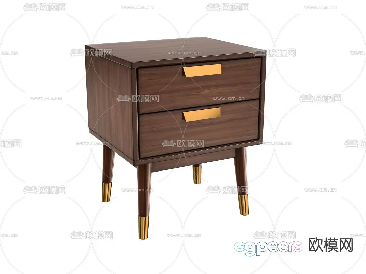 bedside table 3d model