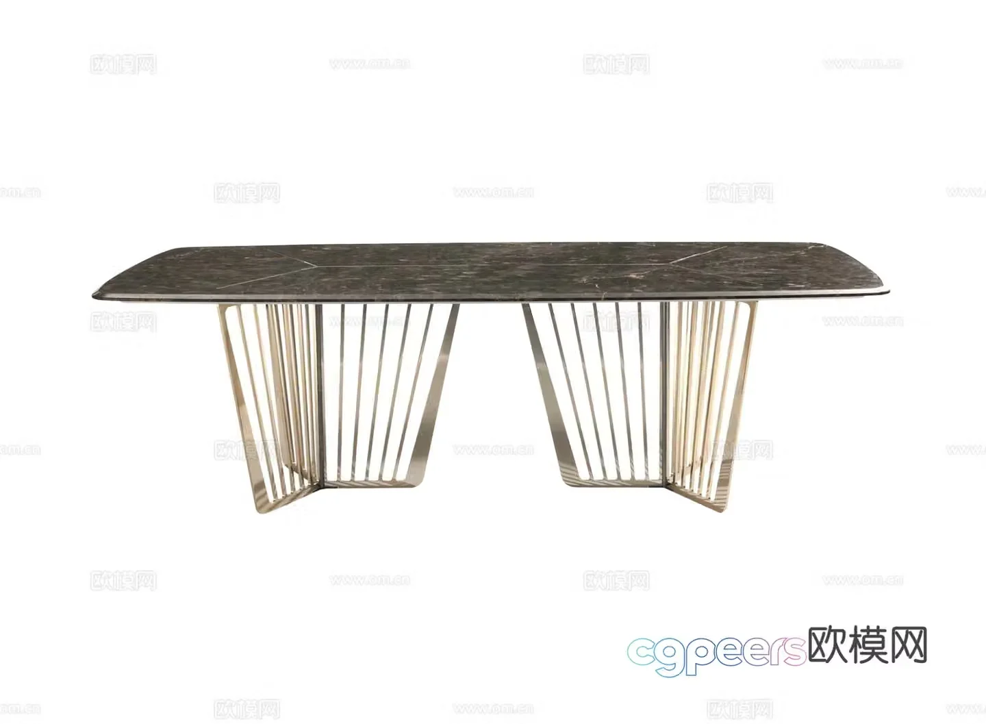 VittoriaFrigerio ALFIERI Dining Table 3D Model
