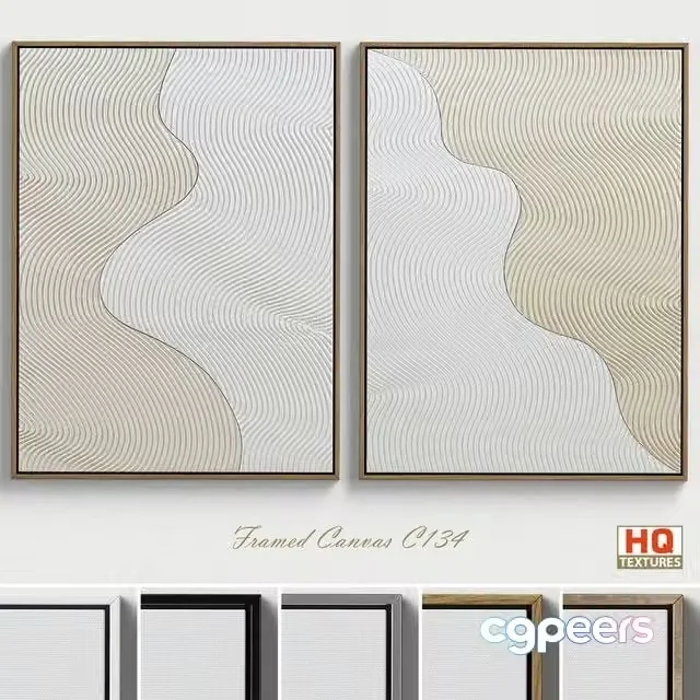 3ds Max Free – Framed Canvas C-134