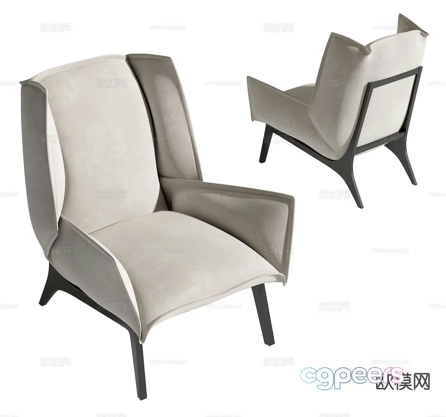 Sofa chair leisure chair 3d model