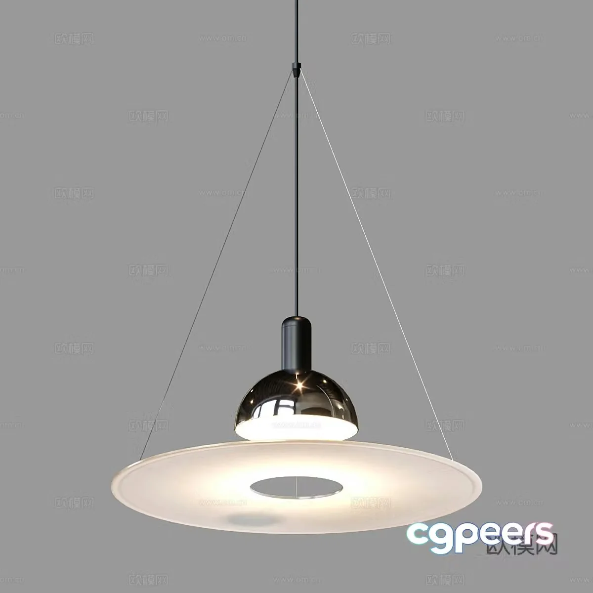 Modern simple chandeliers chandeliers simple chandeliers dining chandeliers living room chandeliers lamps 3D model