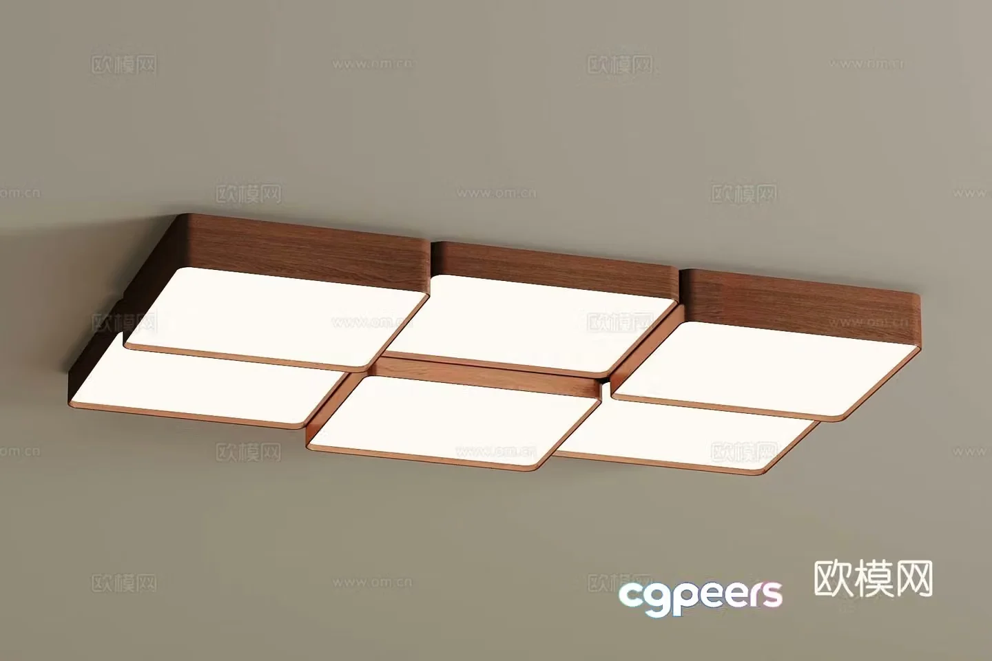 12 modern medieval style ceiling light 3d model