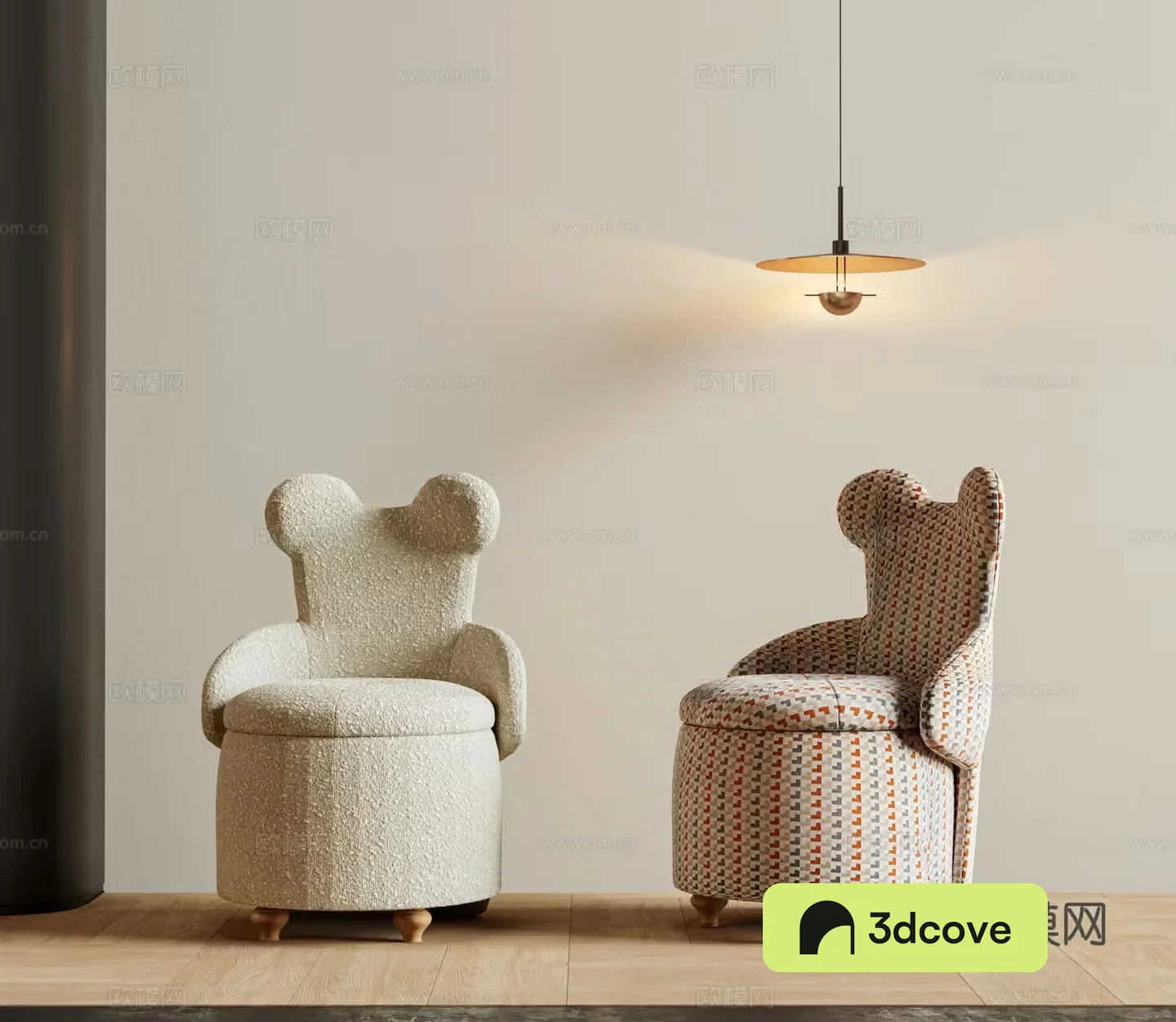 Modern children’s chair cartoon sofa children’s single chair children’s desk chair single person