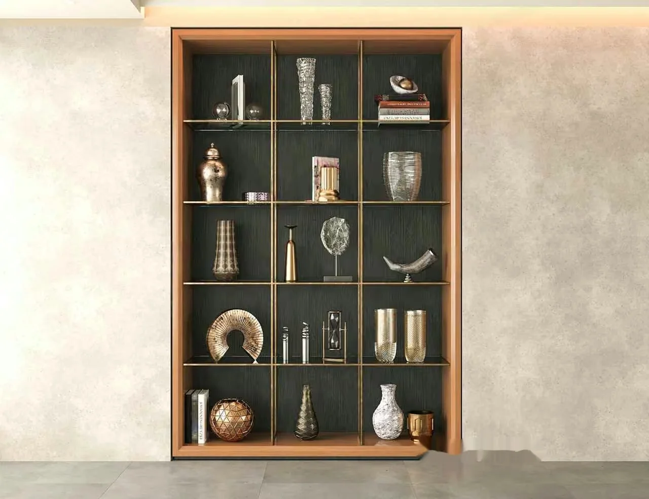 Modern Decorative Shelf 3D Model – 19783 – VRAY Render
