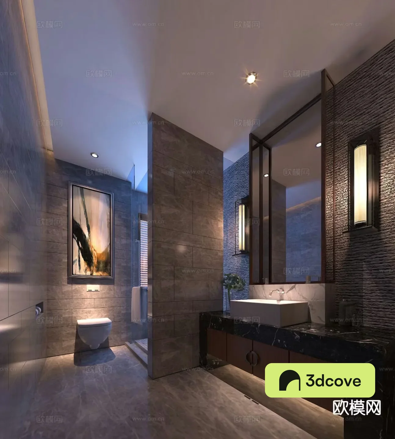 New Chinese style bathroom