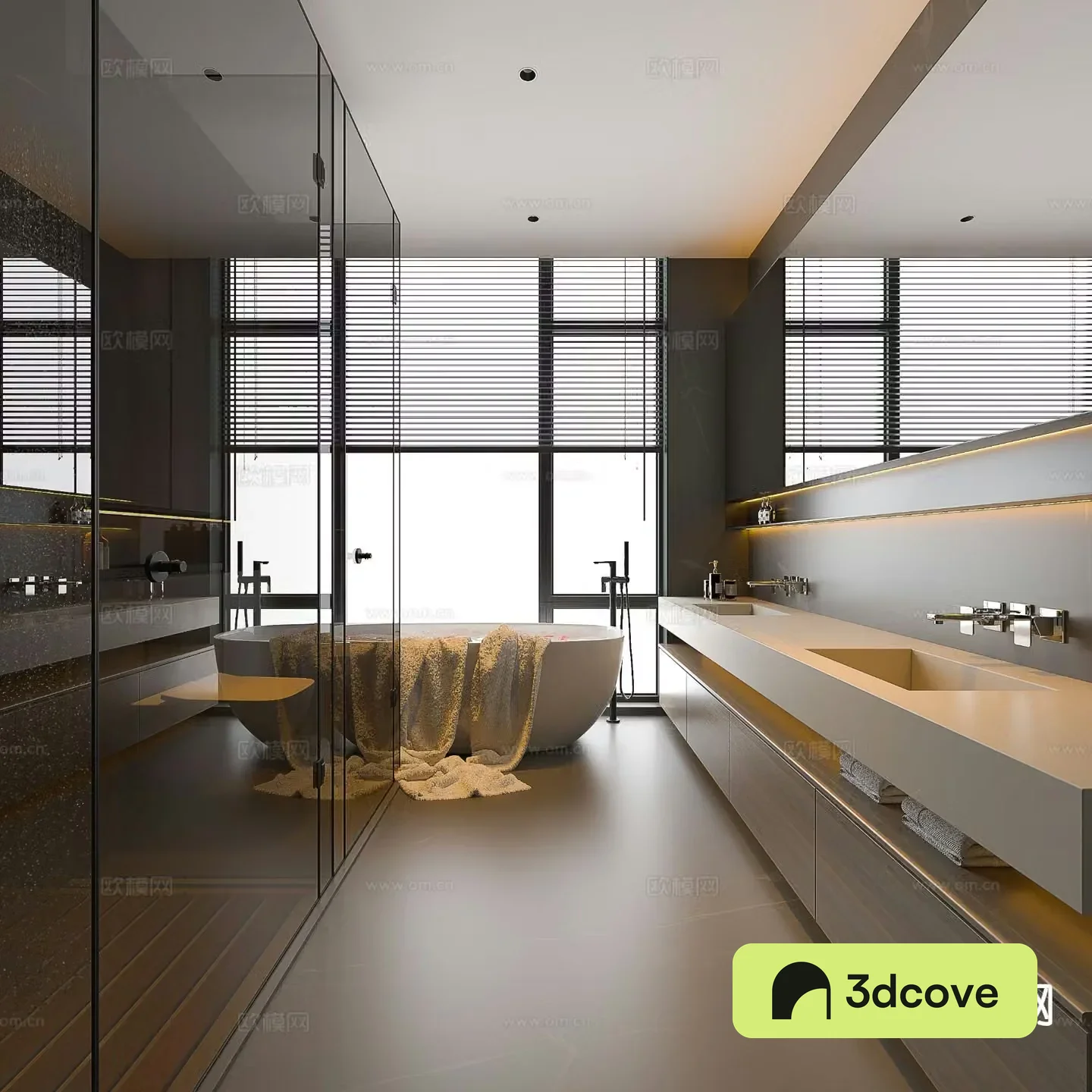 Modern bathroom