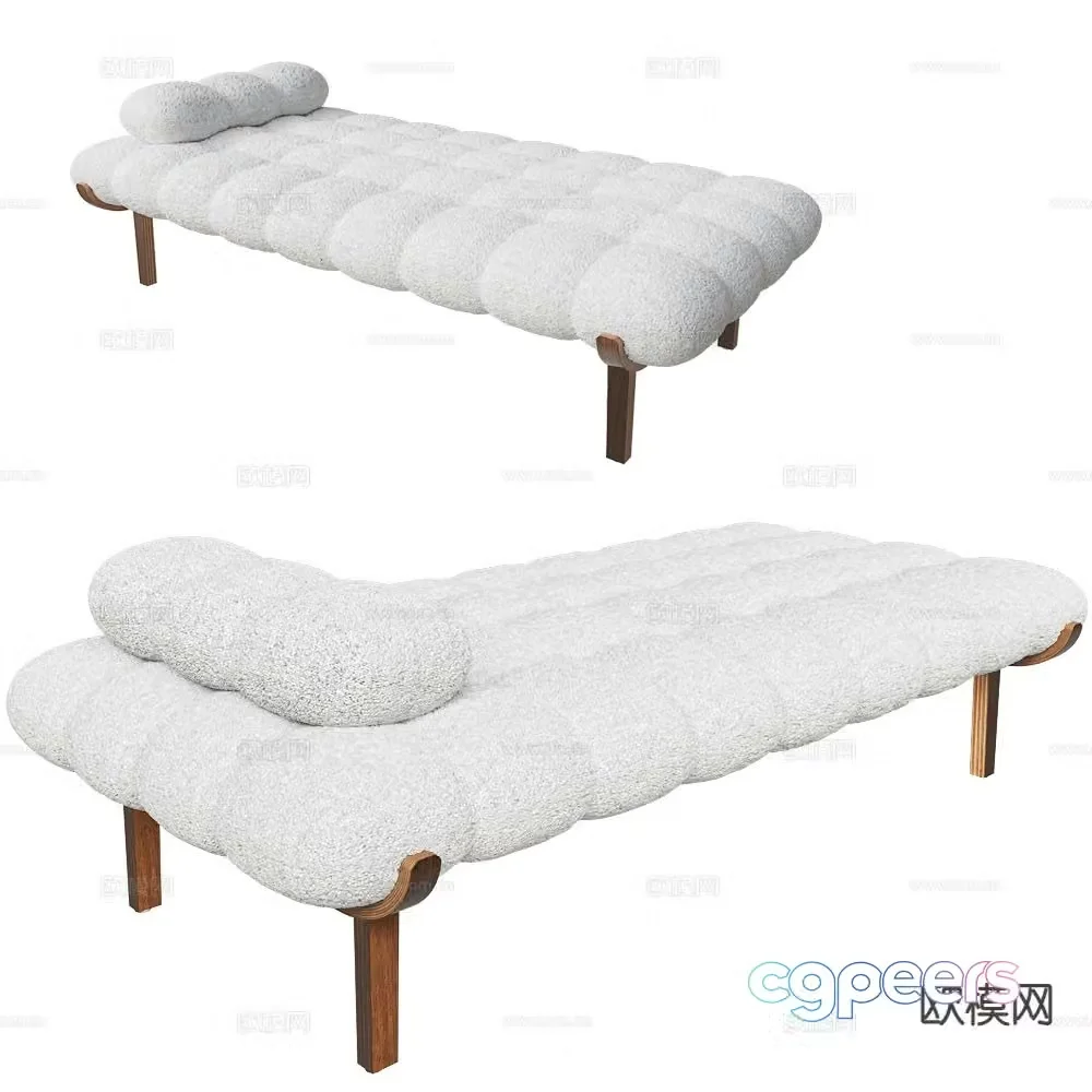 SOLLEN bench sofa stool 3d model