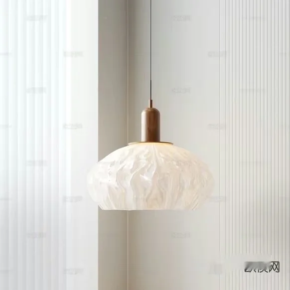 Gold Light Fixture 3D Model – 8043 – VRAY Render