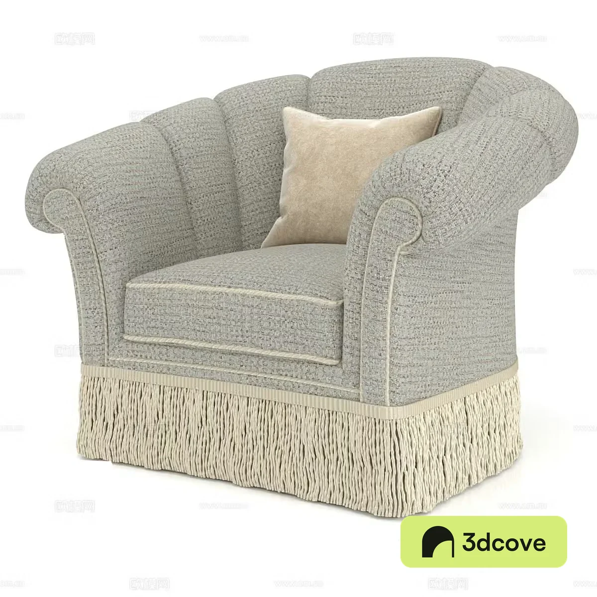 American single sofa