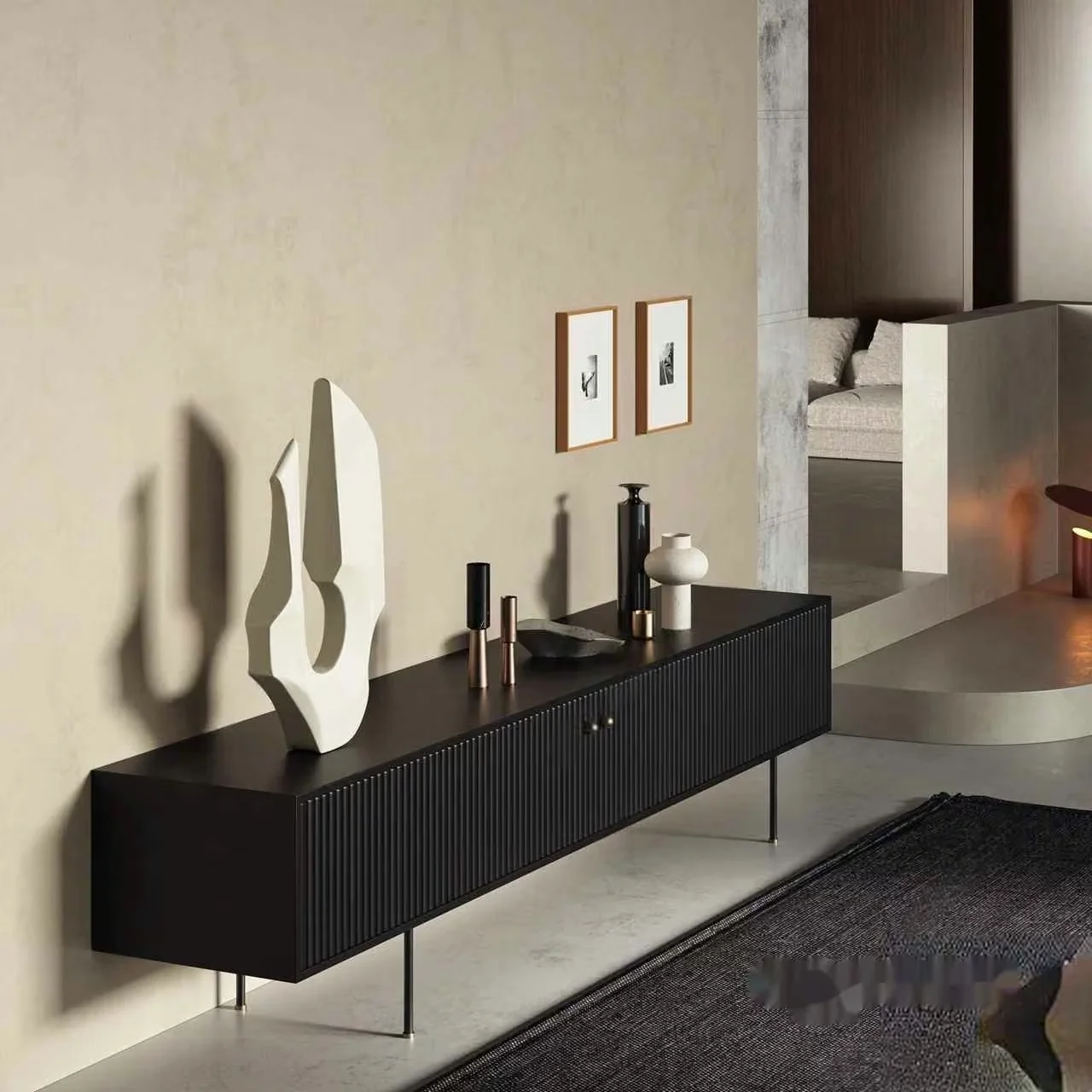Modern Living Room 3D Model – 2080 – CORONA Render